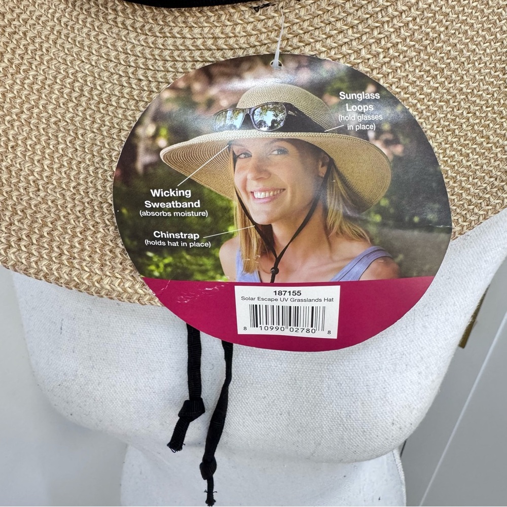 SOLAR escape Sun Hat outdoor shade from the sun New with tags - Picture 3 of 6